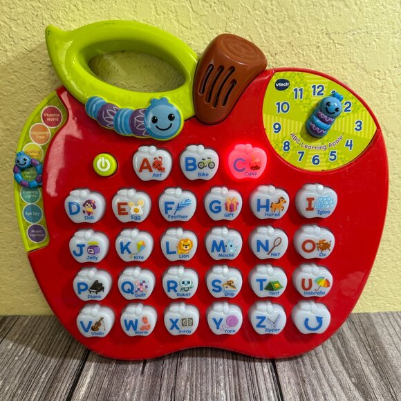 VTECH Other - VTECH Educational. ABC Alphabet Musical Learning Apple Game, Spelling WORKS